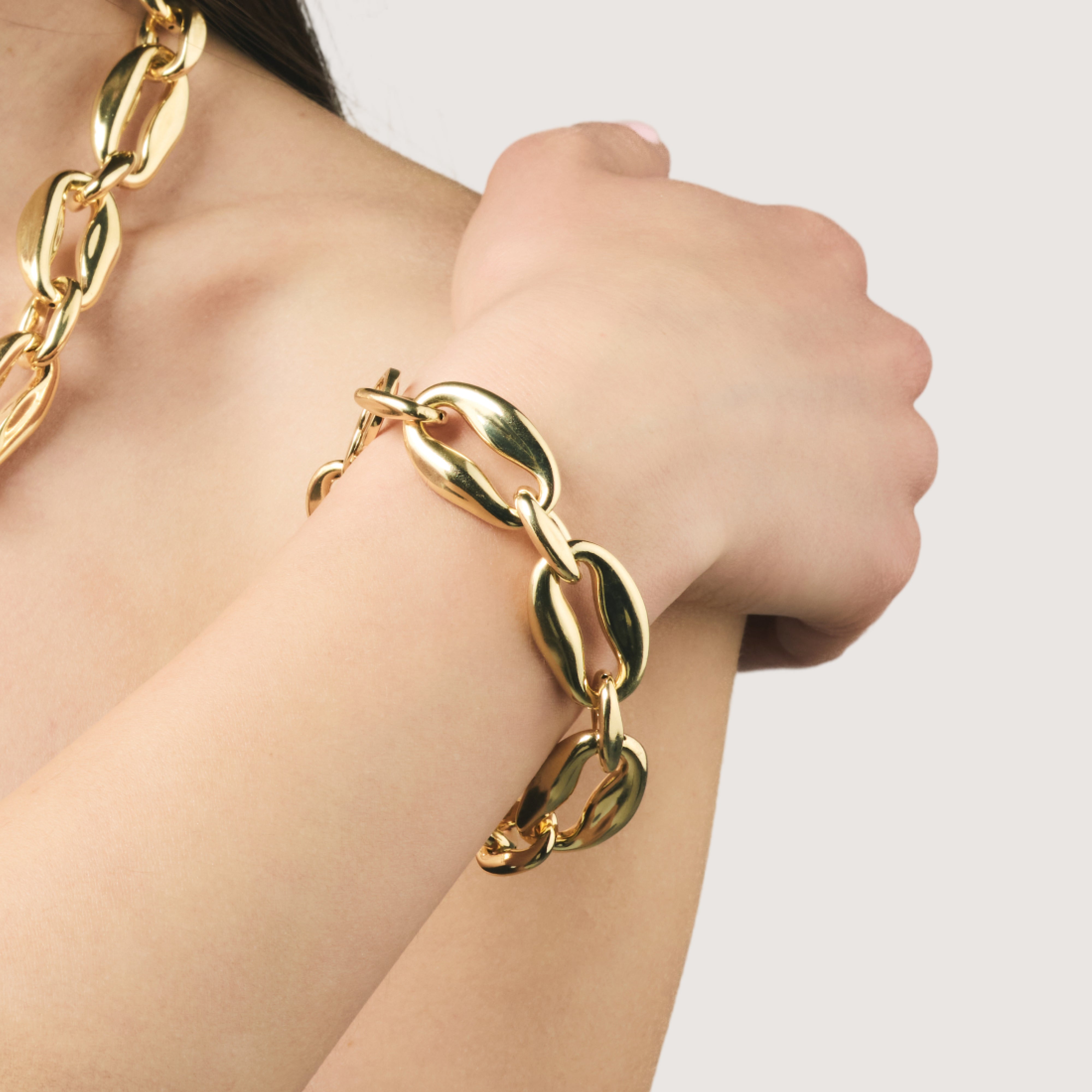 Bracciale catena Aqua