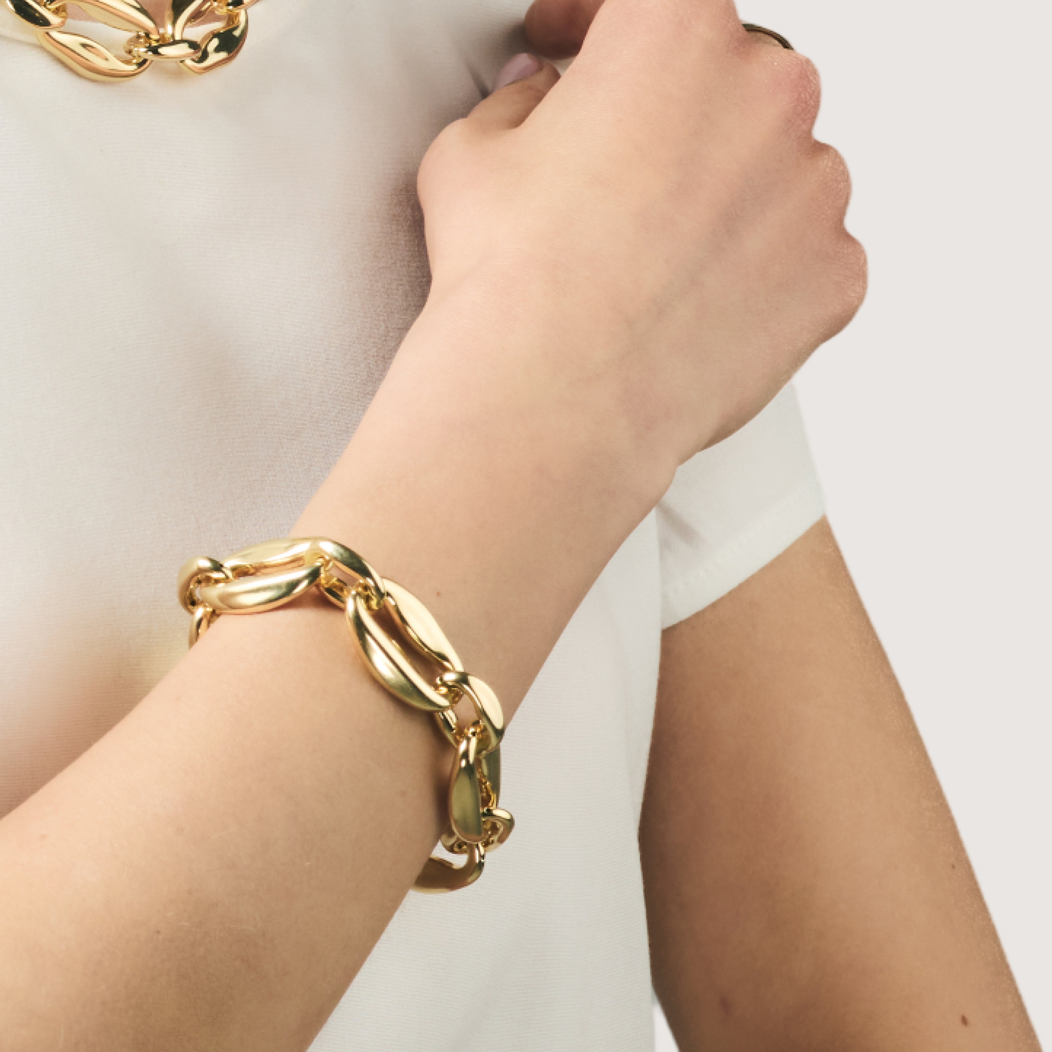 Bracciale catena Aqua