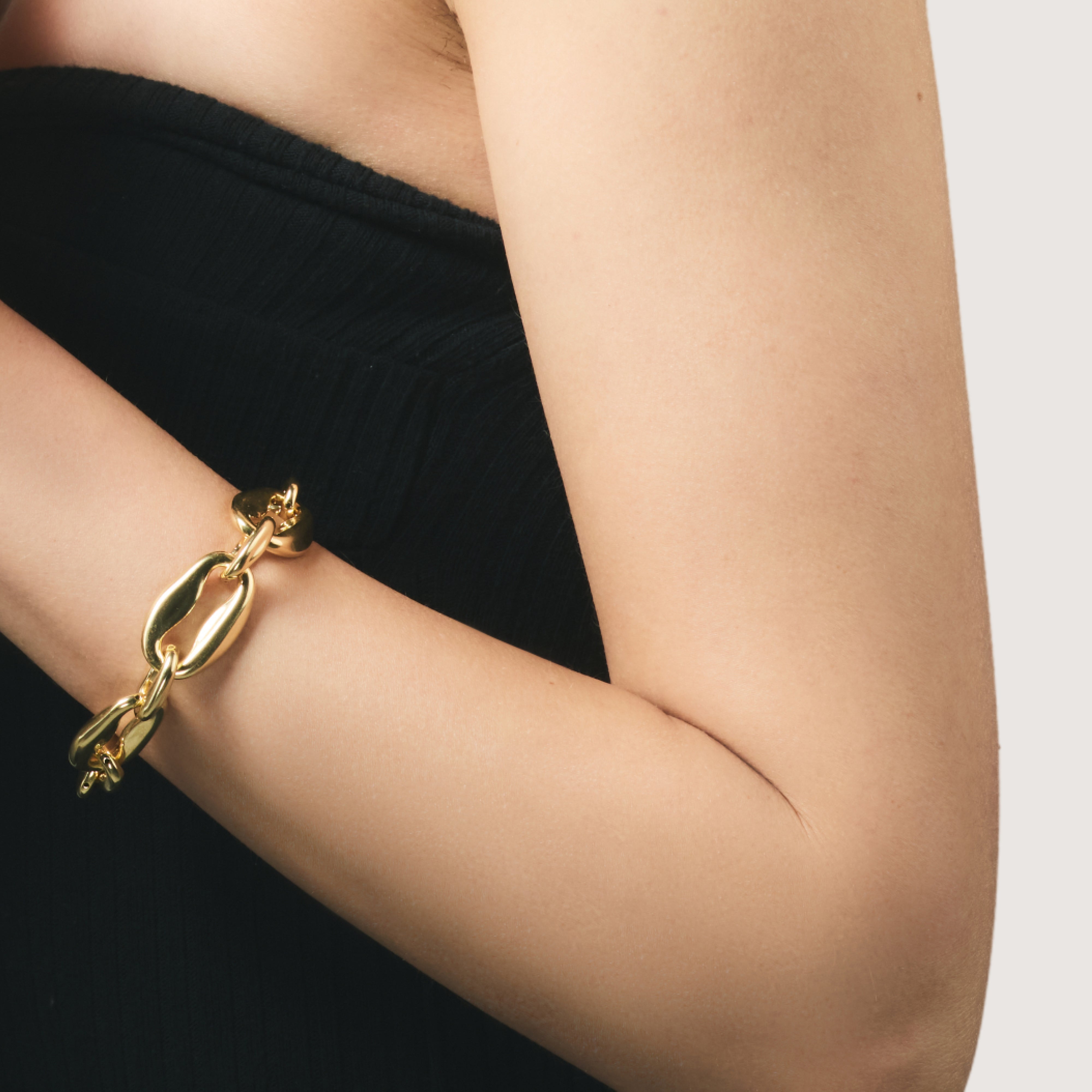 Bracciale catena Aqua