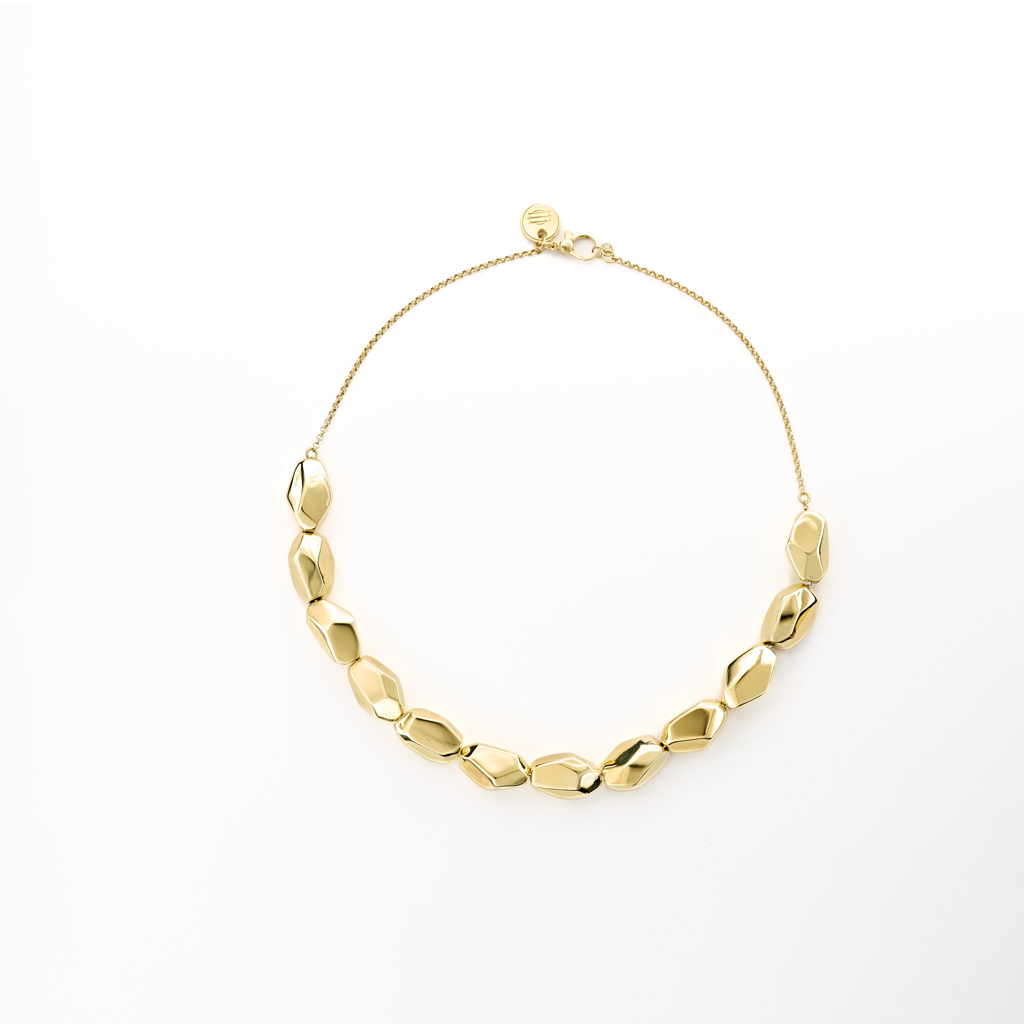 Collana Terrae a 12 pepite medie