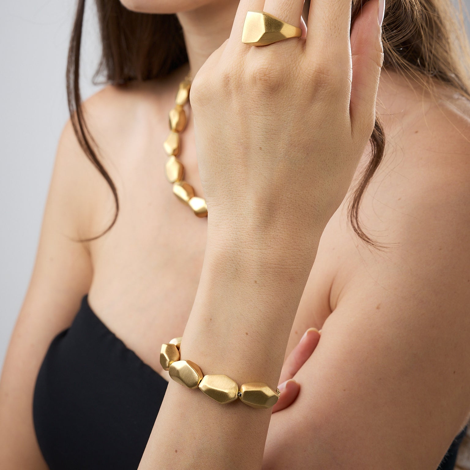 Bracciale Terrae 6 pepite medie